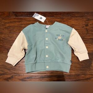 Petit Bateau Baseball Jacket baby kids